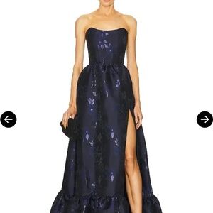 NWT V Chapman Charlotte Brocade dress $625 MSRP